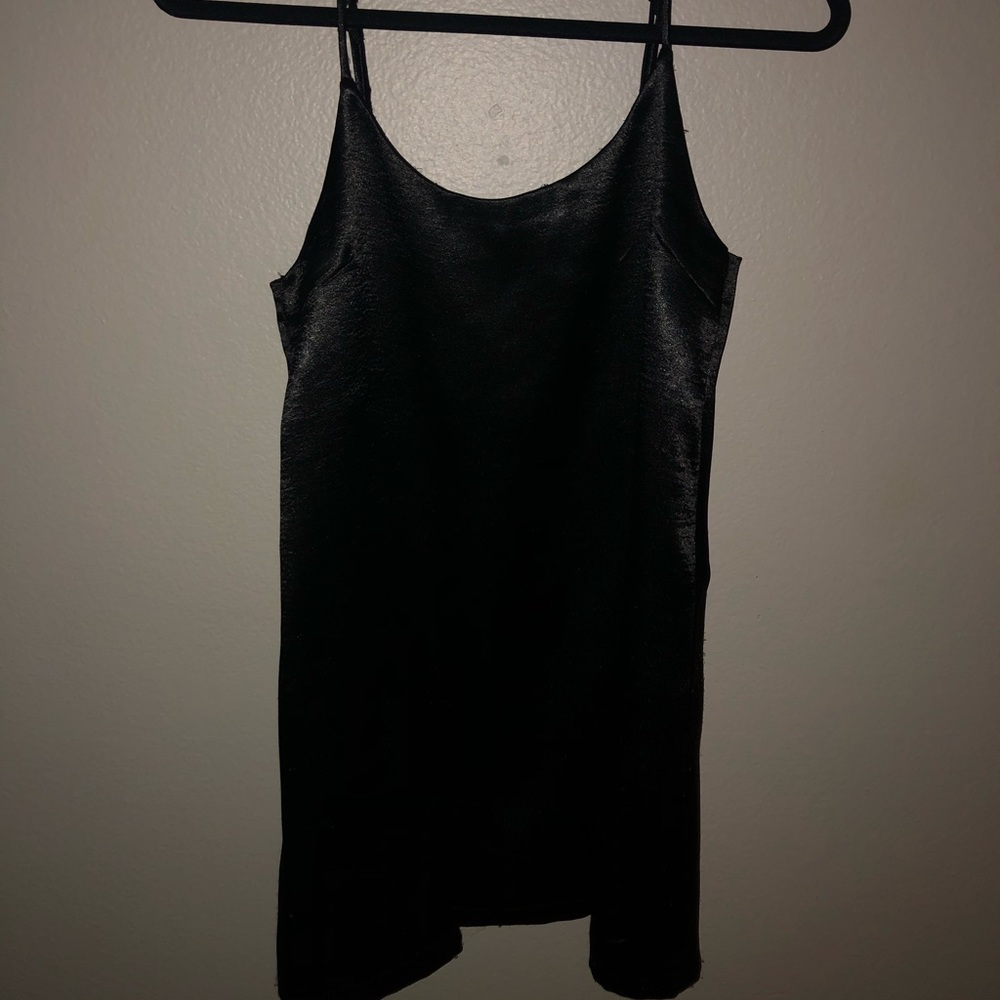 Tank top satin slip dress 🖤
